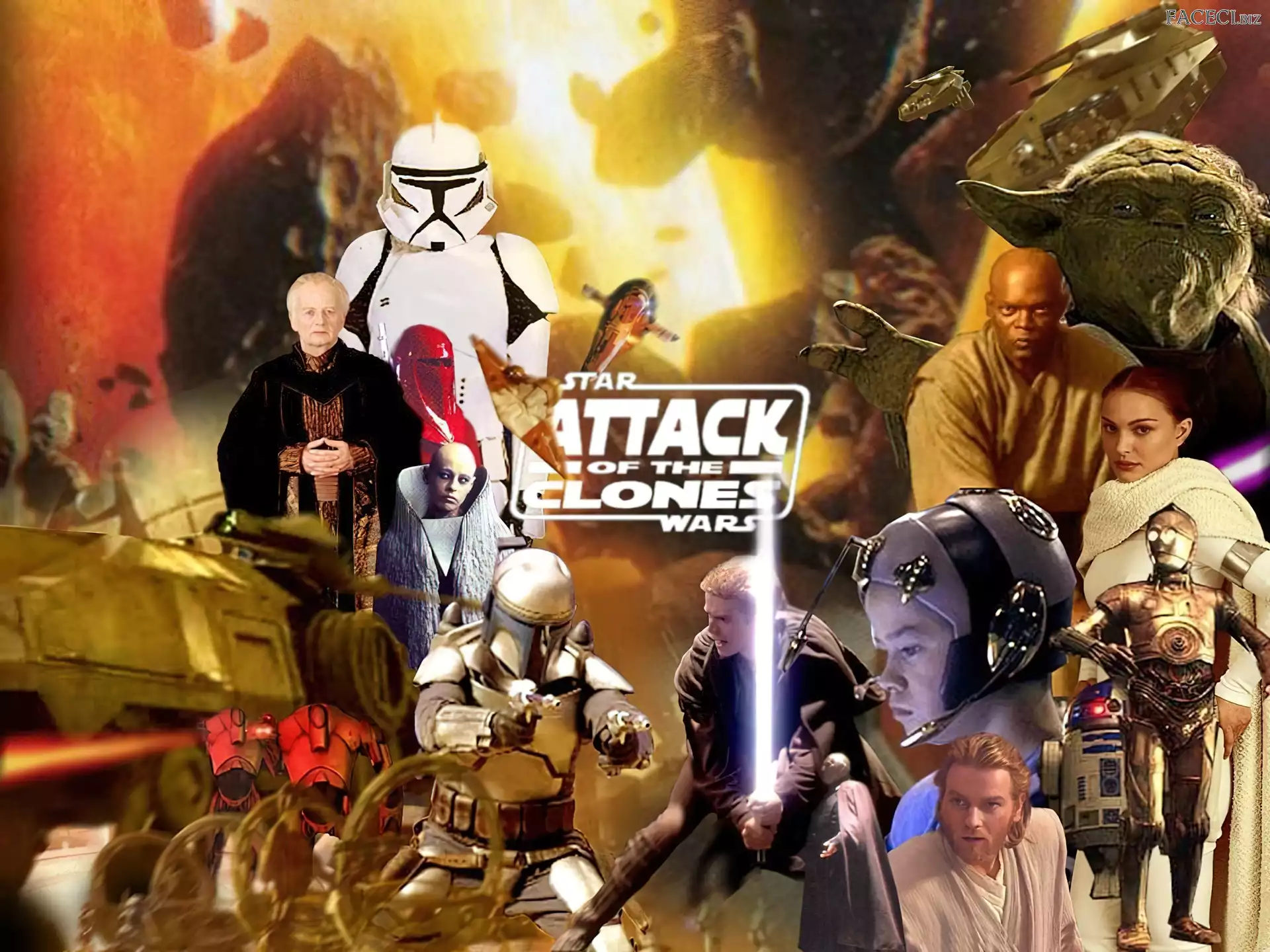 Star Wars, postacie, Samuel L. Jackson, eksplozja